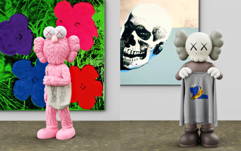 UT KAWS + Warhol, Kolaborasi Debut 2 Sosok Ikonik Seni Kontemporer