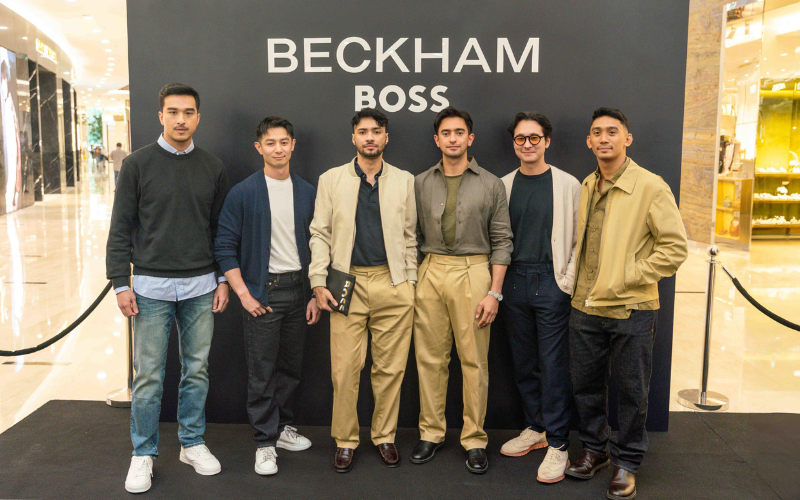 Inspirasi Gaya Pria Modern Ada di Pop-Up Store Beckham x BOSS Pop-Up Store di Senayan City