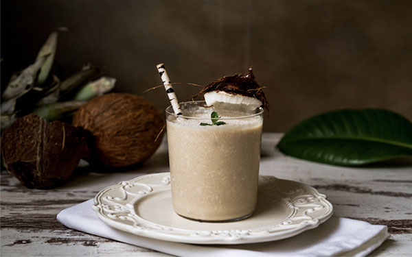 Buat Sarapan, Lychee and Coconut Smoothie