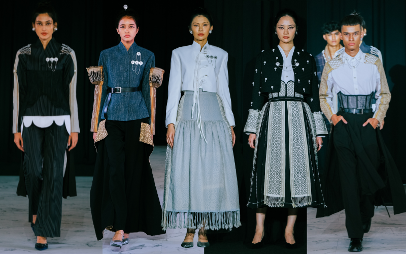 Wilsen Willim Tampilkan Tenun Dayak Iban untuk Cita Tenun Indonesia di Fashion Nation XIX