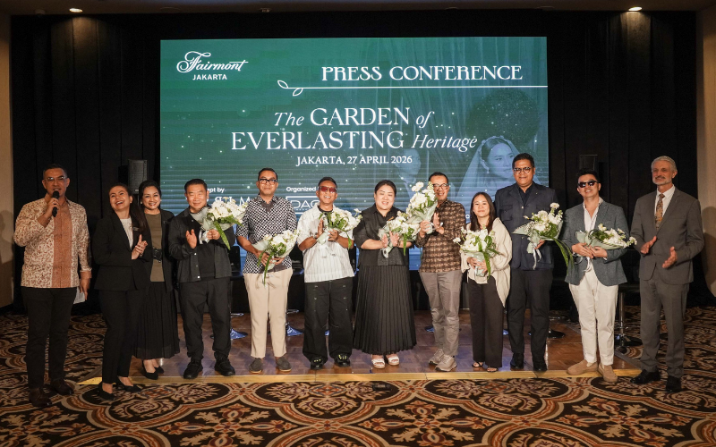 A Garden of Everlasting Heritage di Fairmont Jakarta Jadi Pameran Pernikahan Terdekat