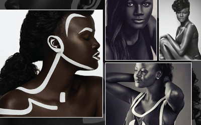 10 Penampilan Khoudia Diop, Model asal Senegal yang Mencuri Perhatian Dunia