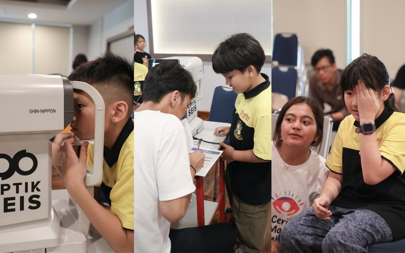 Memperingati World Sight Day, Optik Seis dan Hoya Adakan Pemeriksaan Mata Gratis  