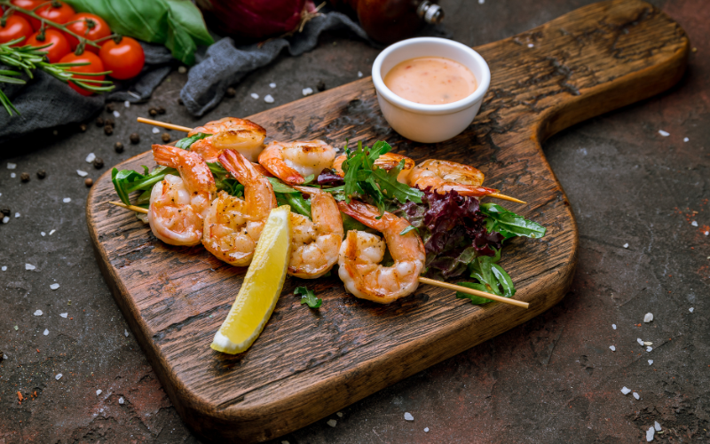 Resep Shrimp Shish Kebab Ini Mudah Dibuat