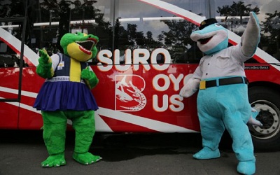 Di Surabaya, Anda Bisa Naik Bus Bayar Pakai Plastik