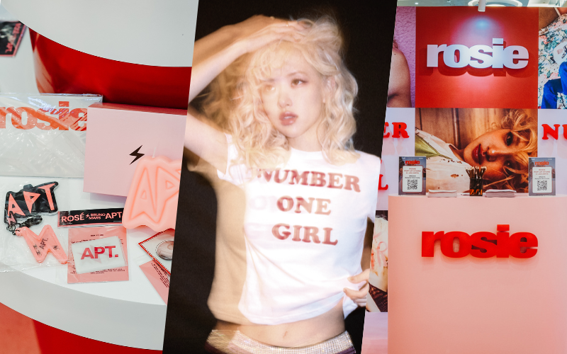 Merch Eksklusif Debut Album Studio Solo ROSÉ Kini Hadir di Pop-Up Store Rosie