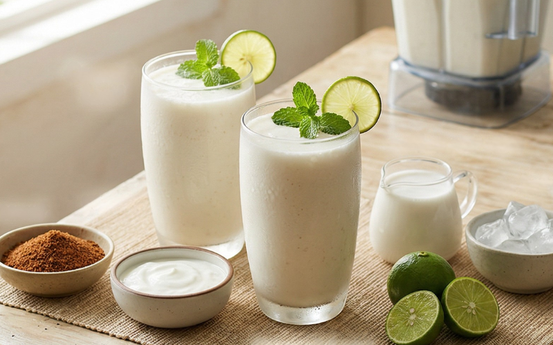 Lassi Khas India dengan Sentuhan Santan, Makin Unik!