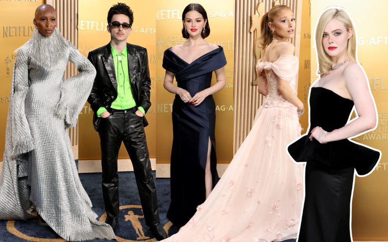 Parade Gaya di Karpet Merah SAG Awards 2025