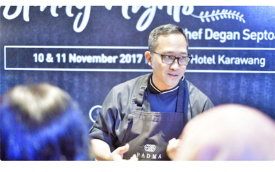 Degan Septoadji dan Pandangannya Terhadap Kuliner Indonesia