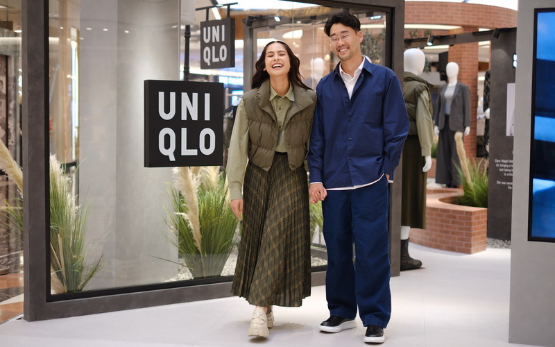 Gaya Serasi Maudy Ayunda dan Jesse Choi dalam Koleksi Uniqlo: C Fall/Winter 2024
