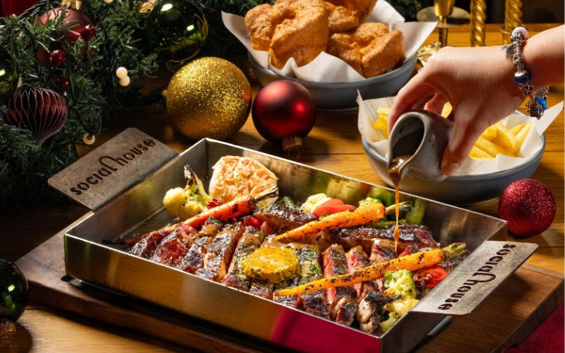 Aroma Sedap Sajian Festive di Social House dan Social Garden 