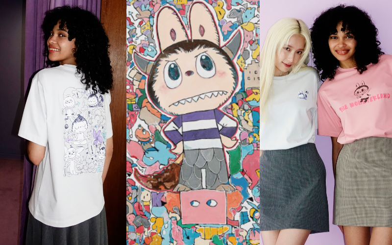 Labubu dan Teman-teman Hadir di Koleksi UNIQLO UT Pop Mart The Monsters
