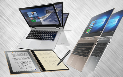 Lenovo Yoga, Notebook Fleksibel yang Bisa Dilipat 360 Derajat Untuk Presentasi Kerja