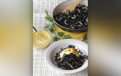 Resep Arroz Negres, Nasi Berbumbu Tinta Cumi