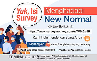 Yuk Bantu Isi Survei : Menghadapi New Normal