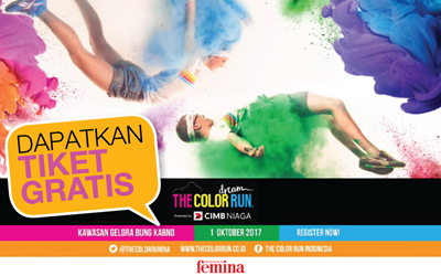 8 Pemenang Kuis The Color Run Dream World Tour 2017