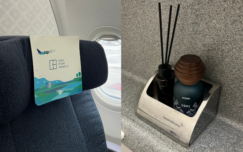 Terbang dengan Aroma Khas Nusantara Bersama Kolaborasi Rumah Atsiri Indonesia x Garuda Indonesia  