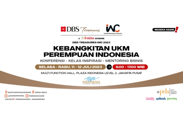 Indonesia Womenpreneur Conference Segera Dimulai! 11-12 Juli 2023