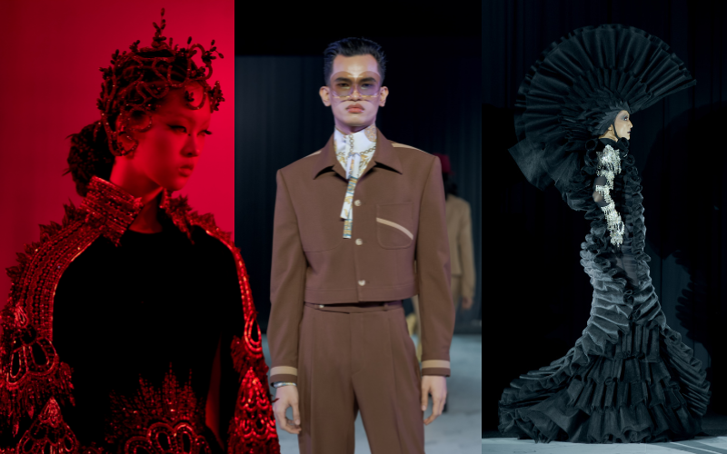 Rinaldy Yunardi, Agus Lim dan Tex Saverio Membuka Fashion Nation XIX