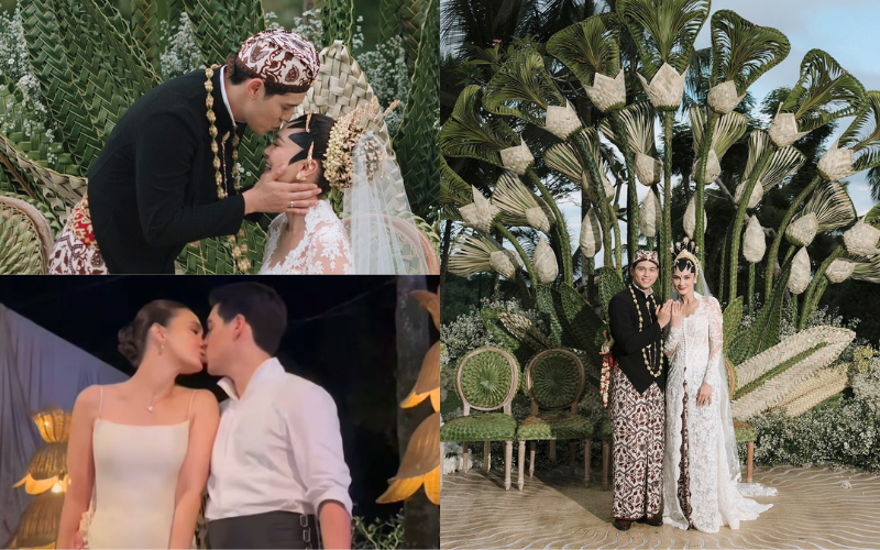 Elegan dan Luks, Baju Pengantin hingga Dekorasi Pernikahan Luna Maya dan Maxime Bouttier