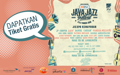 Selamat, Ini 10 Pemenang Kuis Jakarta International BNI Java Jazz Festival 2018!