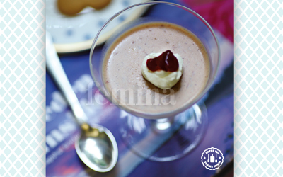 Resep Lingonpannacotta med Pepparkakor (Dessert ala Swedia)