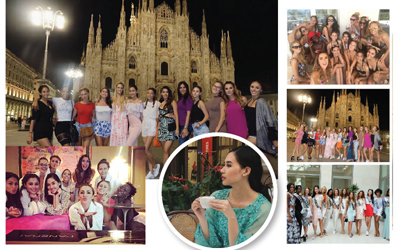 Oleh Oleh Elvira Devinamira Dari Milan, Keseruan Reunian Miss Universe Class of 2014