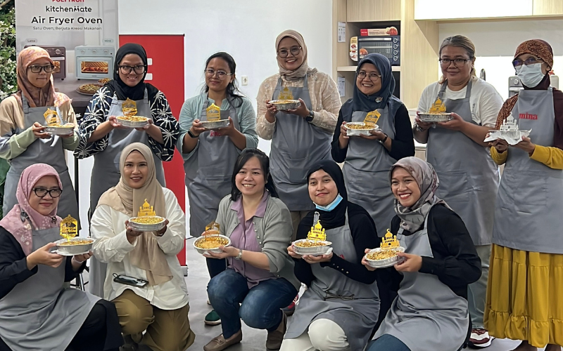 Resep Kunafa dari Chef Stella Permata Jadi Menu di Resep On Cooking Class Polytron