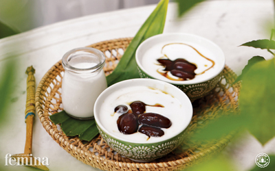 Biji Salak Ubi Ungu untuk Buka Puasa