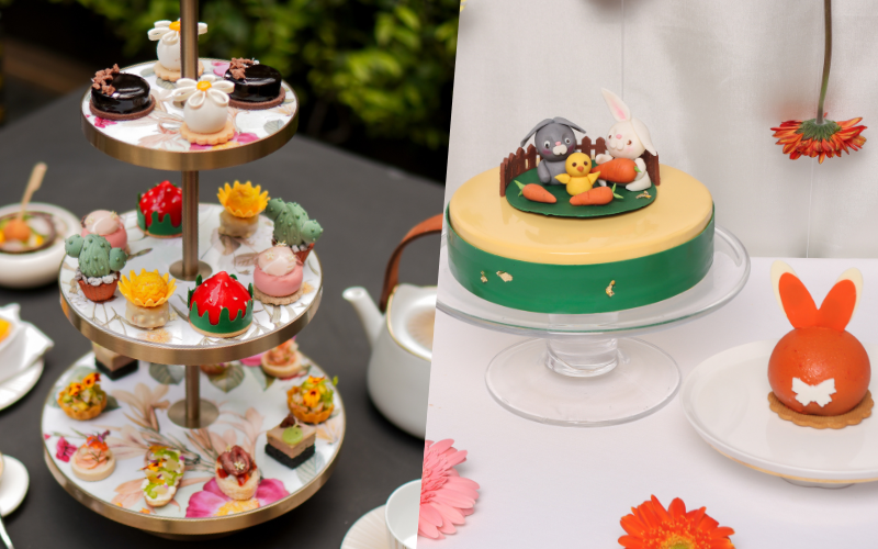 Interpretasi Musim Semi Ceria dalam Menu Easter Cake dan Afternoon Tea di The St. Regis Jakarta