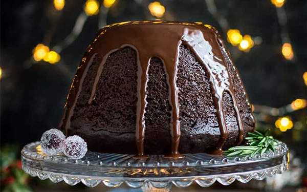 Steamed Chocolate Pudding, Cake Untuk Natal yang Tanpa Oven