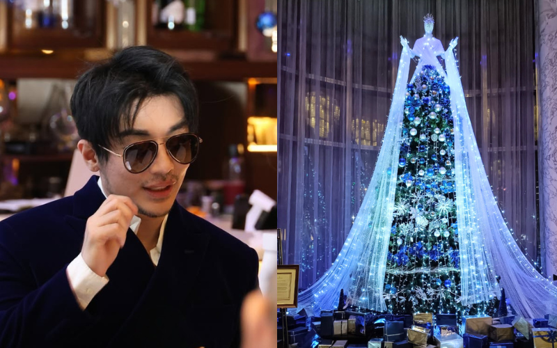 Pohon Natal Couture Kreasi Tex Saverio Telah Menyala di InterContinental Jakarta Pondok Indah
