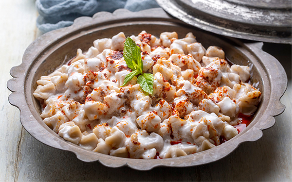 Manti, Pasta ala Turki