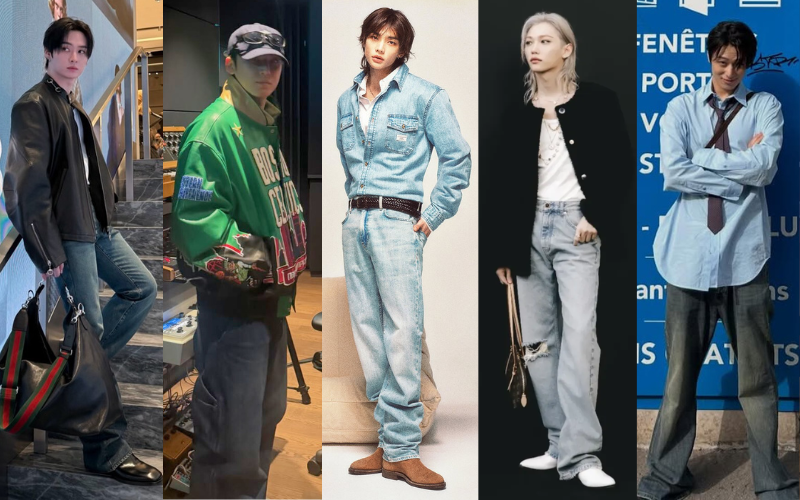 Inspirasi Gaya Pria dengan Denim ala Idol