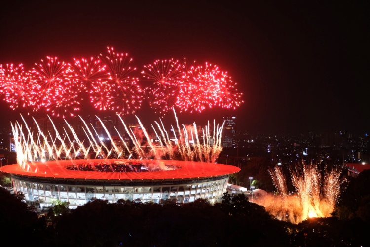 Pembukaan Asian Games 2018 Yang Spektakuler. Presiden Joko Widodo Jadi ...