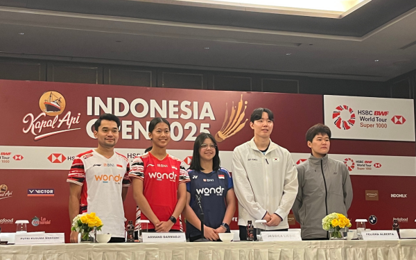 Atlet Indonesia Siap Kalahkan Lawan di Indonesia Open 2025 