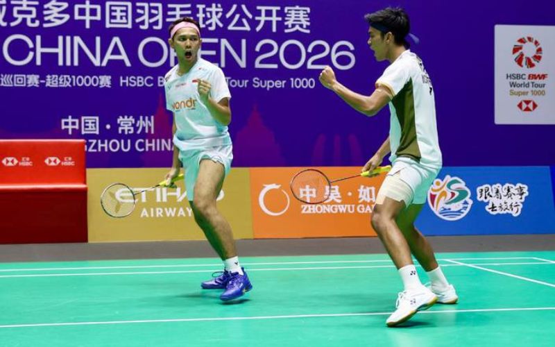 Double Kill! Fajar Alfian/Muhammad Shohibul Fikri Jadi Juara di Japan dan China Open 2026