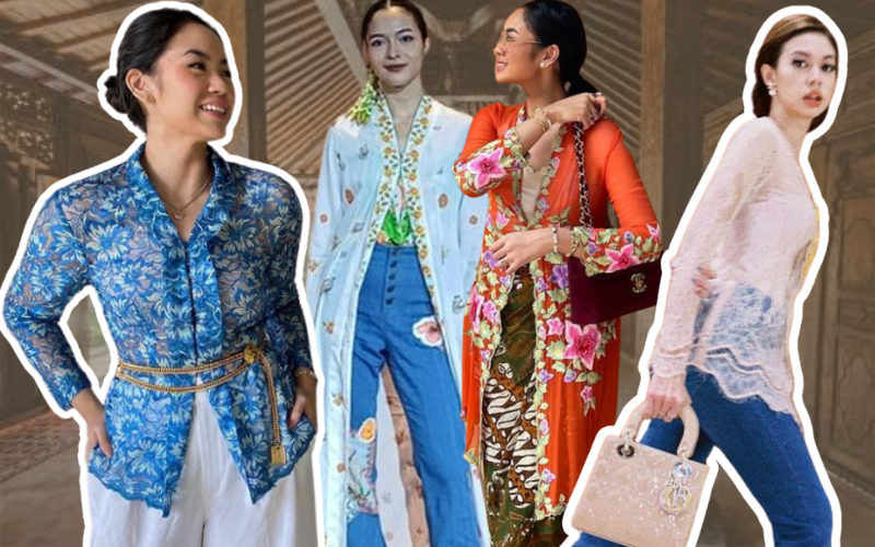 OOTD dengan Kebaya, Tak Harus Bergaya Formal