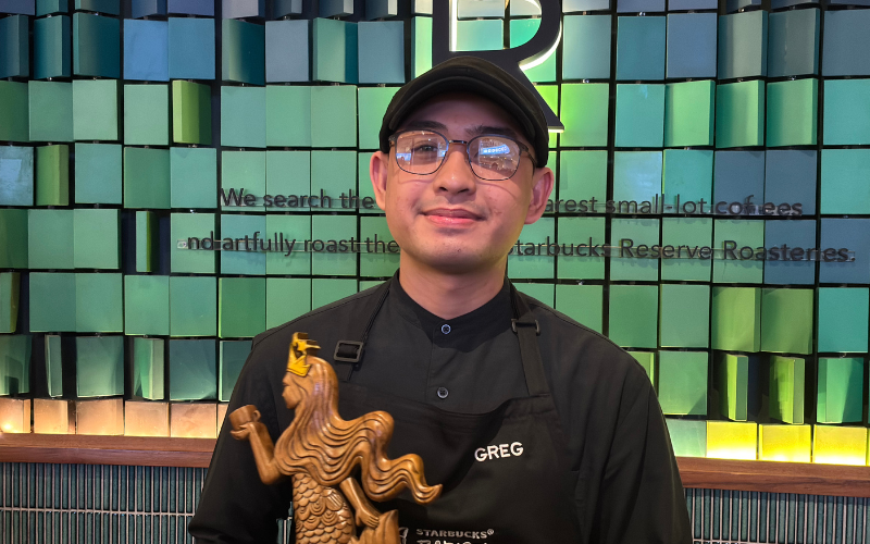 Gregorius Michael Menang di Starbucks Barista Championship 2025
