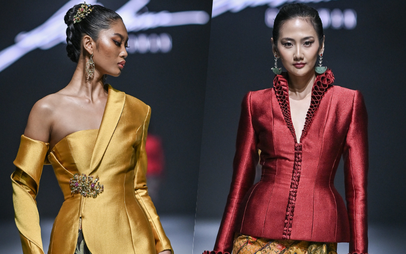 Reinterpretasi Kebaya oleh Sebastian Gunawan Signature, Menawan Saat Dikenakan KD dan Dian