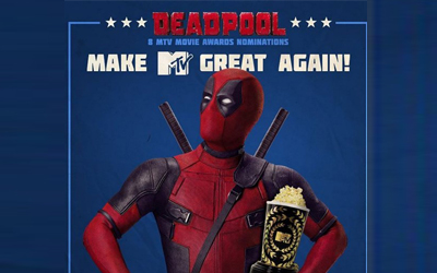 Ryan Reynolds dan Deadpool Bawa Pulang Piala MTV Movie Awards 2016