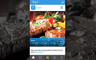 Tuingle, Apps Tepat Untuk Diet