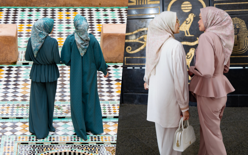 Gaya Hari Raya dalam Narasi Mesir dan Maroko ala Buttonscarves