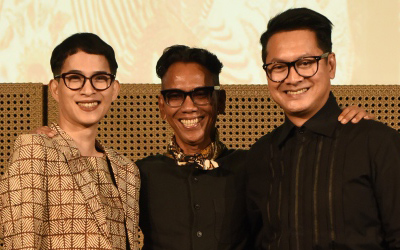 Oscar Lawalata, Edward Hutabarat, dan Denny Wirawan Akan Bawa Batik Ke UNESCO Paris