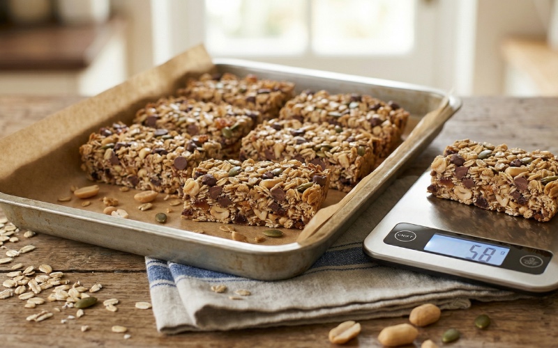 Granola Bar Cokelat Mete untuk Ngemil Lebih Sehat