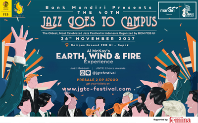 Pencinta Musik Jazz, Jangan Lewatkan The 40th Jazz Goes To Campus Festival