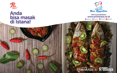 Jadilah Koki Istana dengan Mengikuti Lomba Masak Ikan Nusantara!
