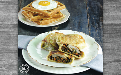 Resep Crepes Isi Ayam Jamur Pedas 