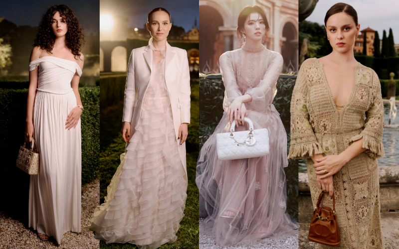 Parade Gaya Front Row Dior Cruise 2026 di Roma