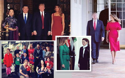 7 Warna Gaya Melania Trump sebagai First Lady Amerika 